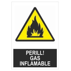 Senyal perill gas inflamable