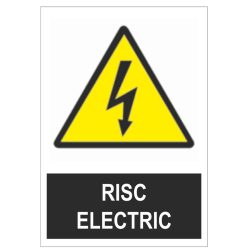 senyal seguretat risc elèctric