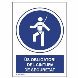 Senyal us obligatori cinturo seguretat