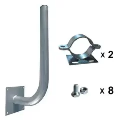 Soporte de pared para señales tráfico