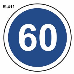 Velocidad mínima 60